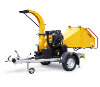 Štěpkovač na benzín s brzděným podvozkem LS 100/27 CB