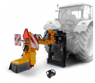 Závěsná fréza za traktor s dálkovým ovládáním FZ 560 T - RC