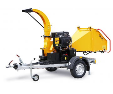 Štěpkovač na benzín s brzděným podvozkem LS 100/27 CB