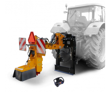 Závěsná fréza za traktor s dálkovým ovládáním FZ 560 T - RC