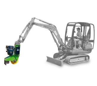 Fréza na pařezy se spalovacím motorem pro zavěšení na stavební stroj FZ 500/38 Fréza na pařezy se spalovacím motorem pro zavěšení na stavební stroj FZ 500/38