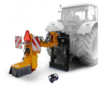 Závěsná fréza za traktor s dálkovým ovládáním FZ 560 T - RC