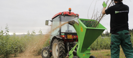 Zahradní štěpkovač za malotraktor LS 95 T (540 ot/min)