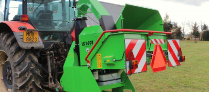 Výkonný  štěpkovač za traktor (1000 ot/min) LS 160 T (1000 ot/min)