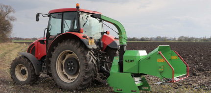 Výkonný  štěpkovač za traktor (1000 ot/min) LS 160 T (1000 ot/min)