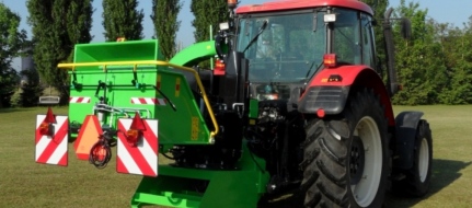 Štěpkovač za traktor se závěsem pro přívěs 8t LS 150 T (540 ot/min)