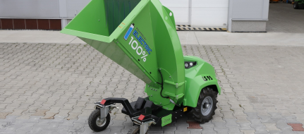 Elektrický zahradní štěpkovač s pojezdem LS 95 A