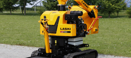 Výkonný štěpkovač na benzín s pásovým podvozkem LS 160 P Track