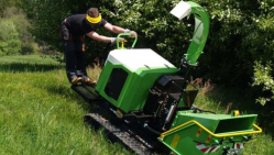 Pásový štěpkovač s dieselovým motorem LS 150 D Track