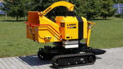 Výkonný štěpkovač na benzín s pásovým podvozkem LS 160 P Track